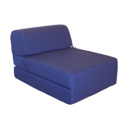 Canapés lit une place en bleu