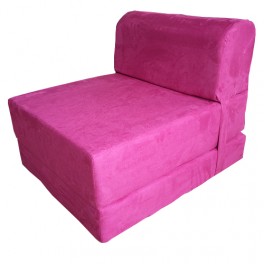 Canapés lit une place coloris Rose