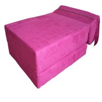 Canapés lit une place coloris Rose
